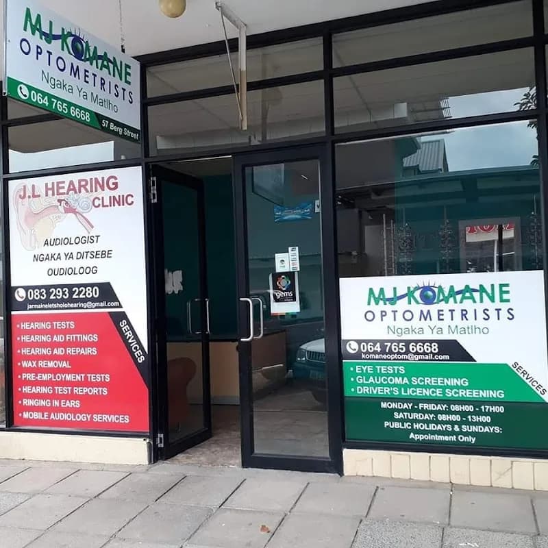 MJ Komane Optometrists in Rustenburg CBD