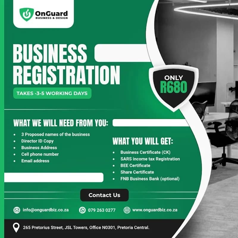 On Guard Consulting-Business Registrations & Design in Arcadia