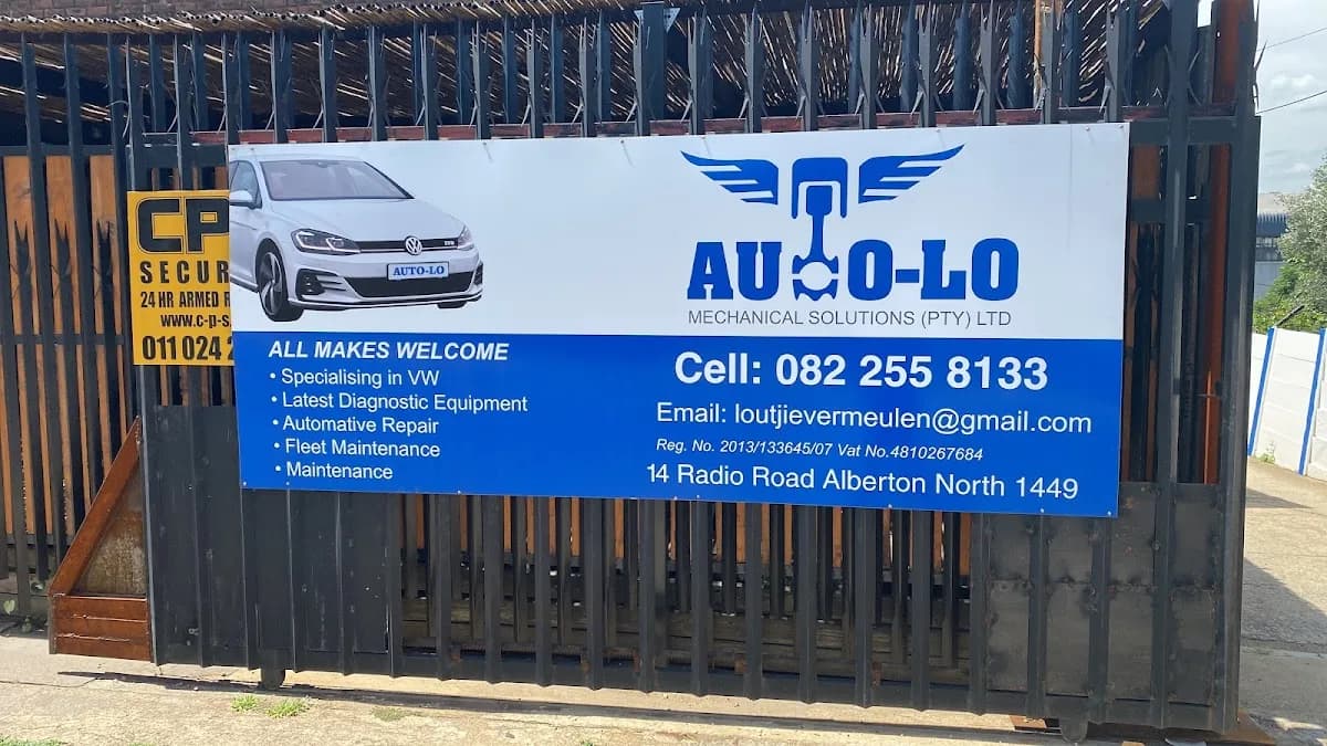 Auto-Lo Mechanical Solutions (Pty) Ltd in Alberton