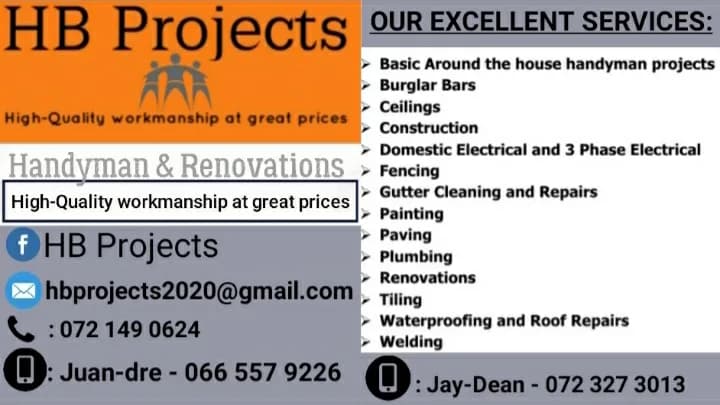 HB Projects in Paarl East