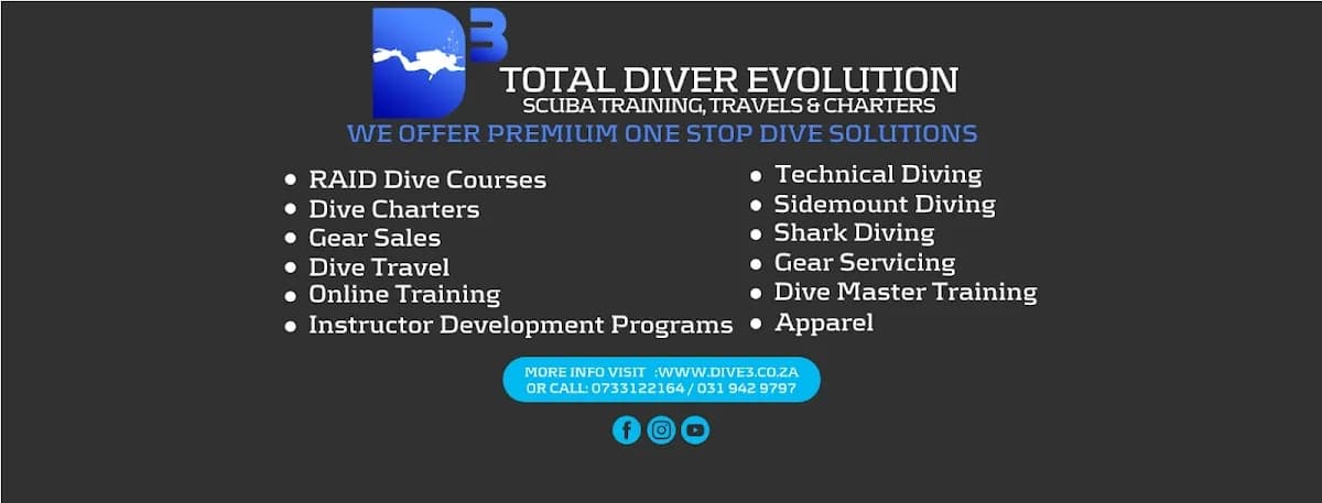 D3 Total Diver Evolution in La Lucia