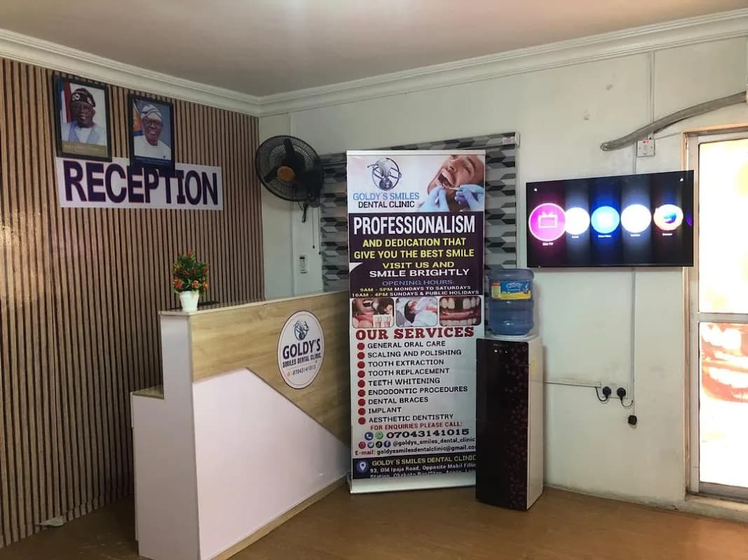 Goldy's smiles dental clinic in Abule Egba