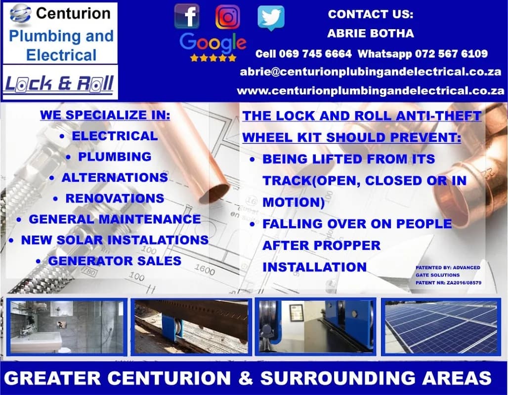 Centurion Plumbing and Electrical in Centurion