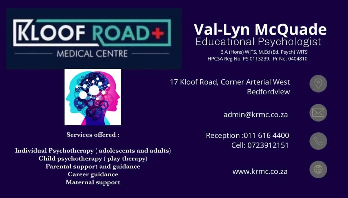 Val McQuade in Germiston CBD