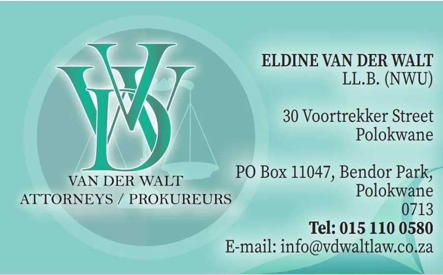 Van Der Walt Attorneys in Bendor