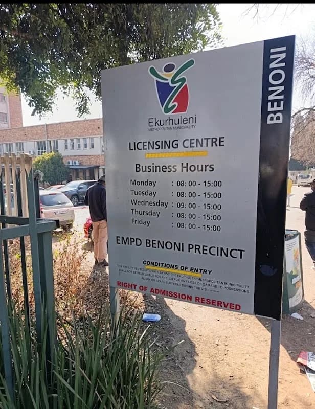 Benoni License Department in Benoni CBD