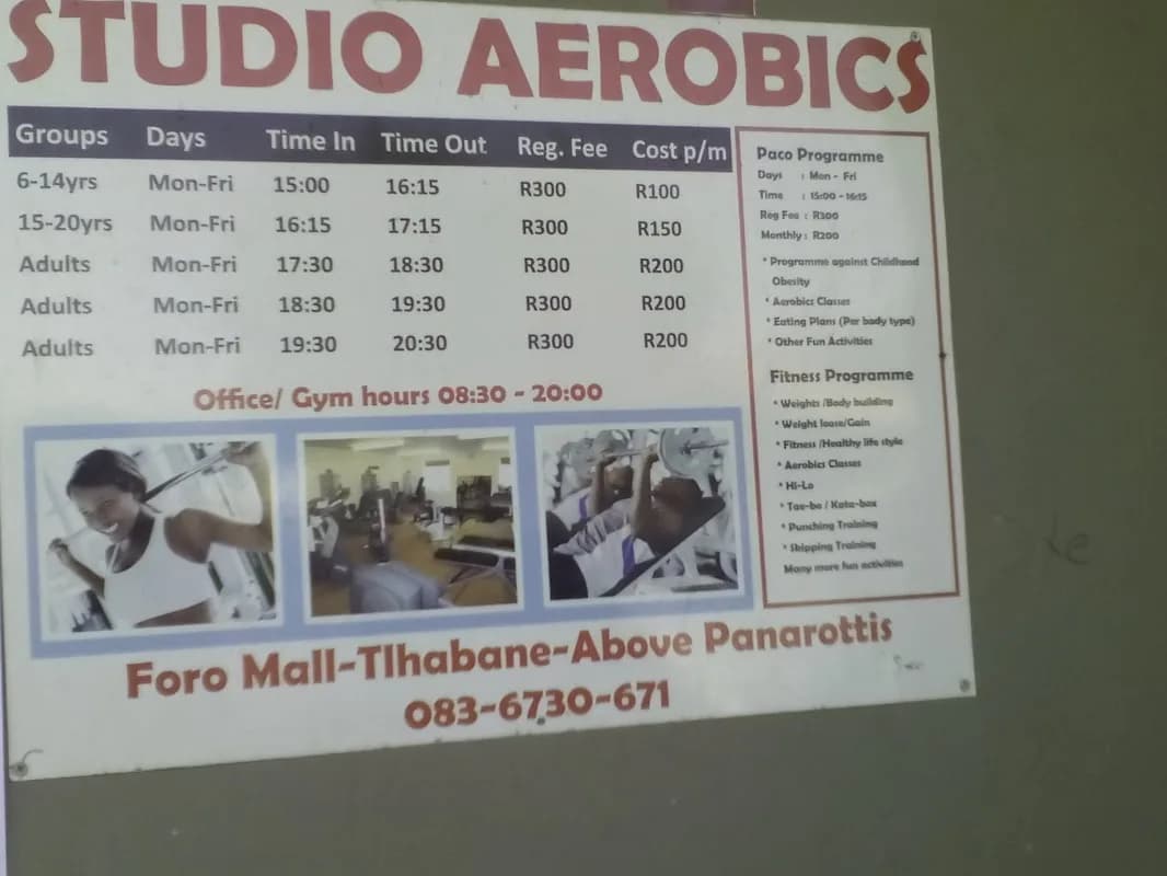 Studio Aerobics in Safari Extension