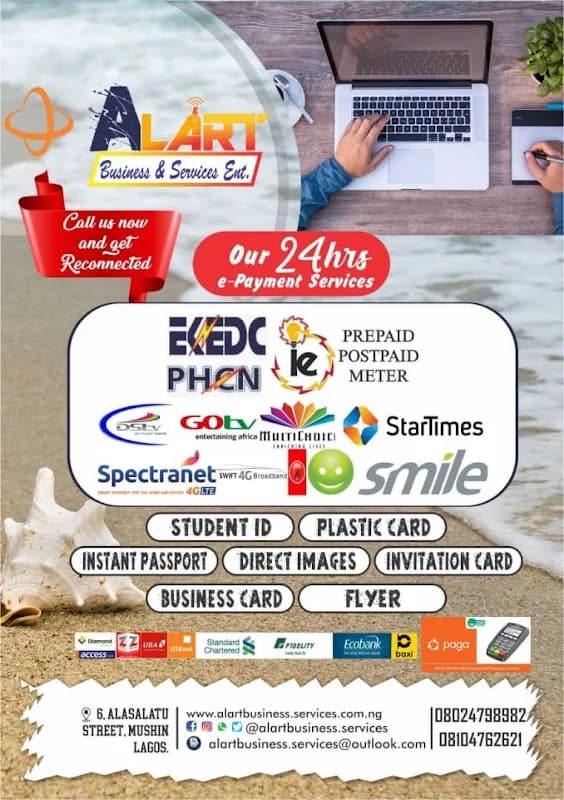 ALART BUSINESS & SERVICES ENT. in Isolo