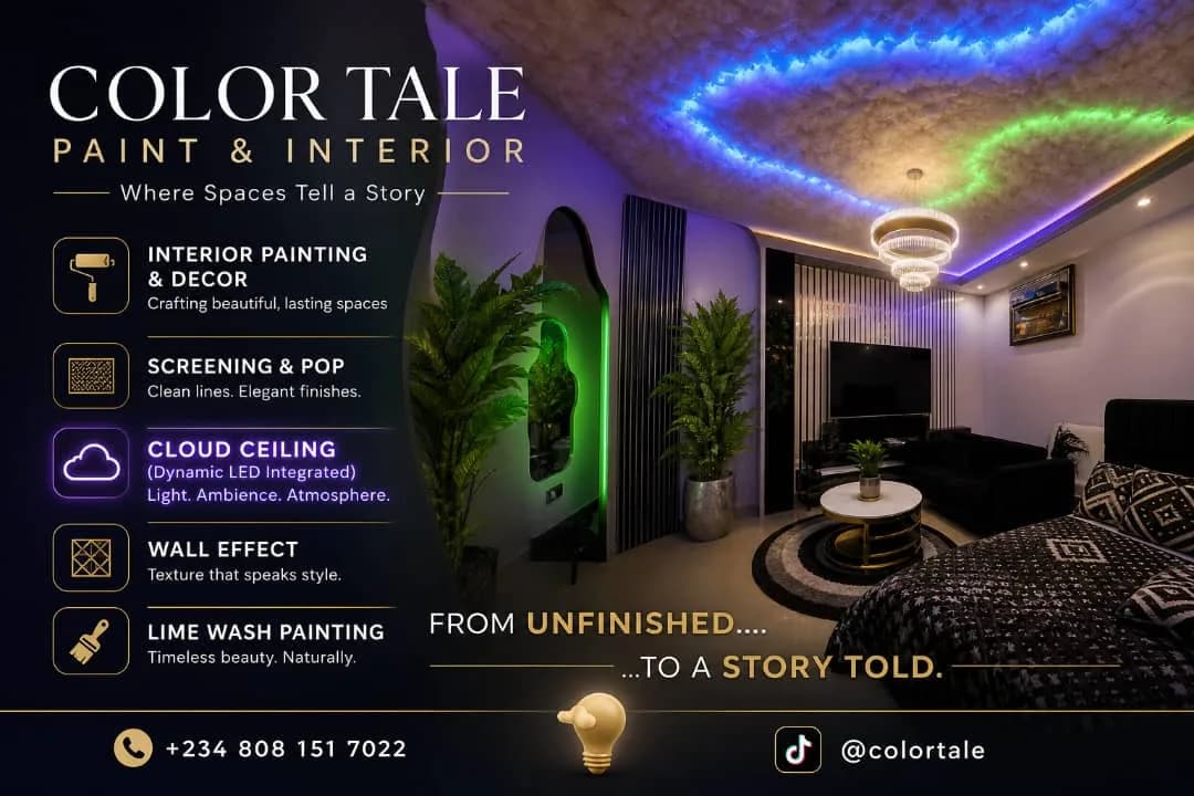 Colortale Paint & Interior in Borokiri