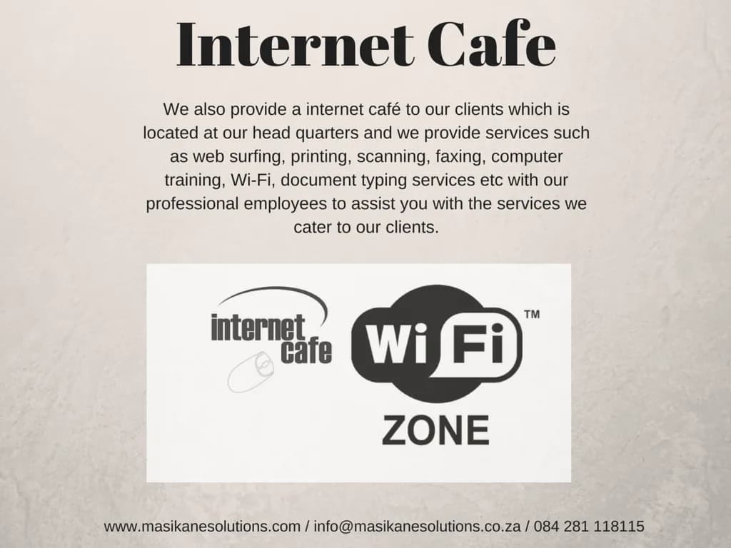 Masikane IT Solutions in Dobsonville
