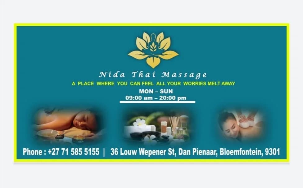 Nida Thai Massage in Westdene
