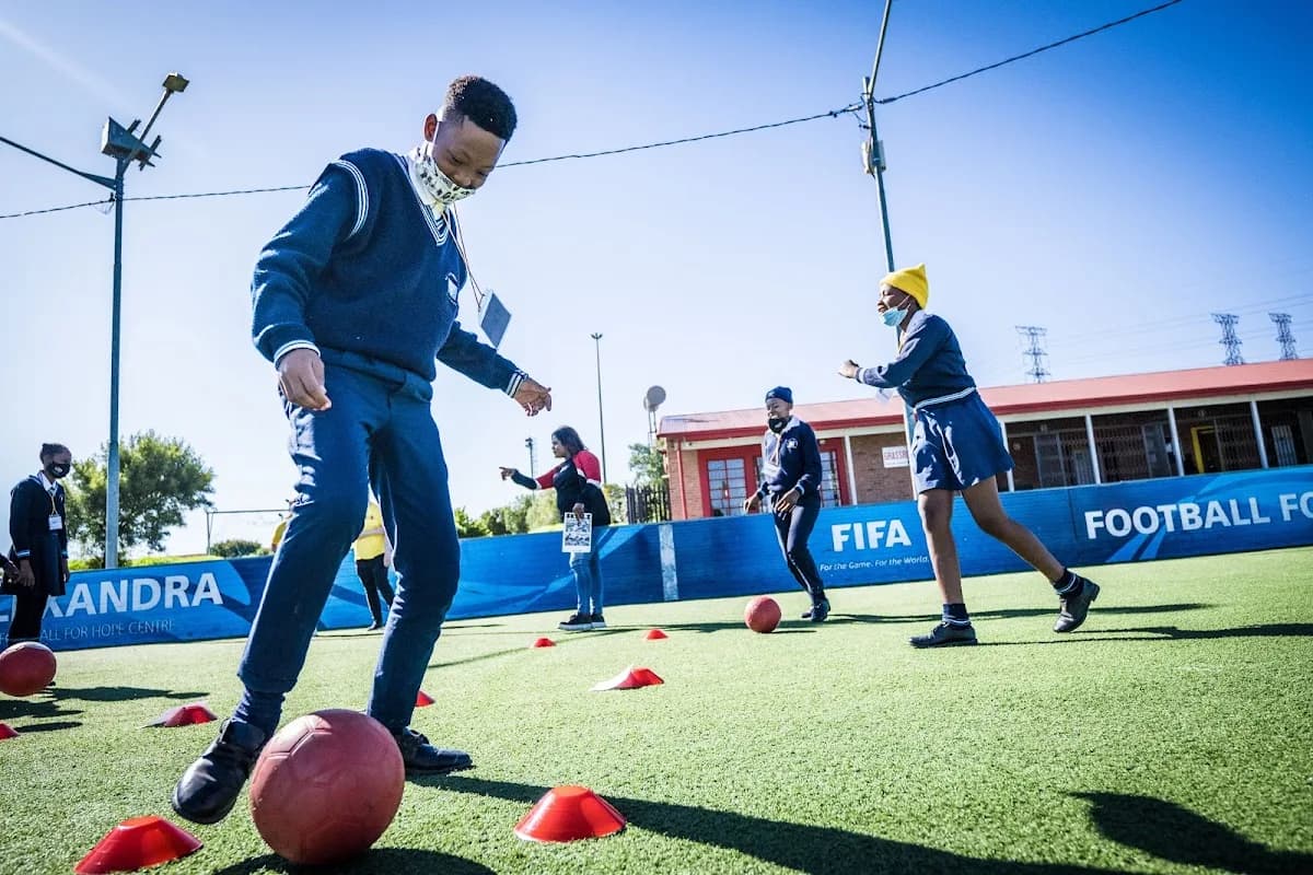 Alexandra Football for Hope Centre - Grassroot Soccer in Alexandra
