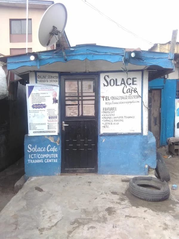 Solace Cyber Cafe in Ajegunle