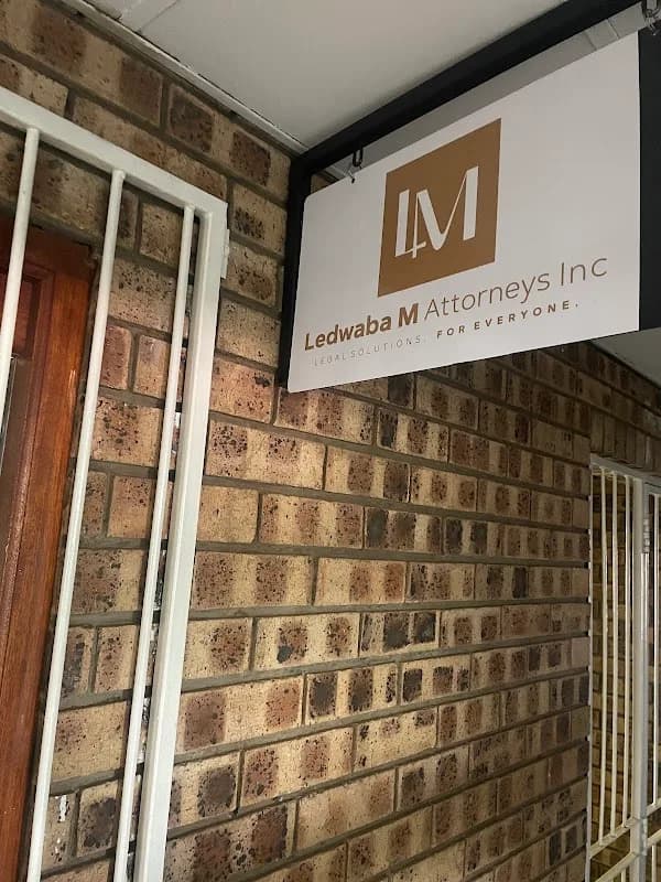 Ledwaba M Attorneys Inc in Flora Park