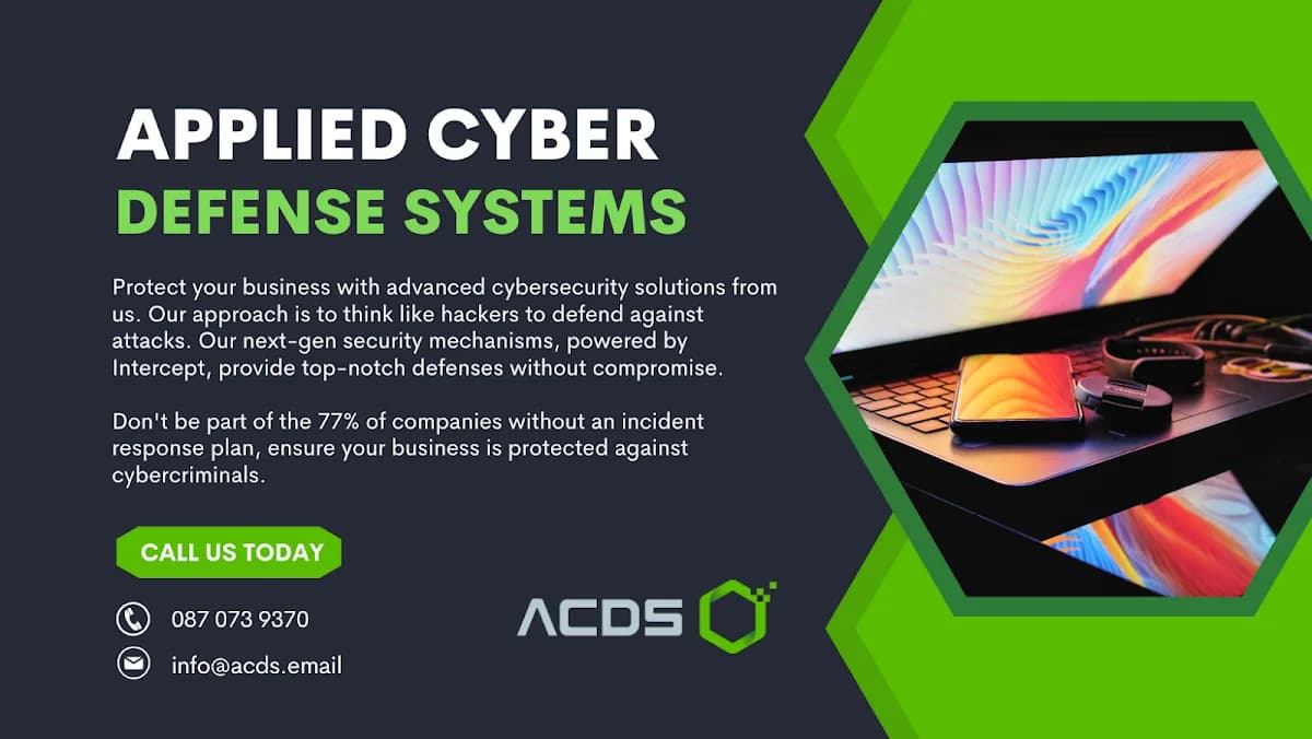 Applied Cyber Defense Systems: ACDS in Centurion CBD