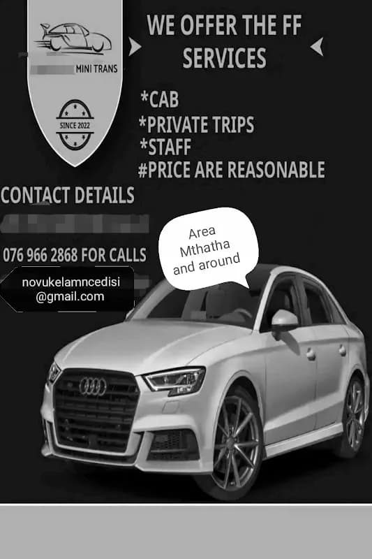 Transport Cab, private trip, staff and bolt in Ncambedlana