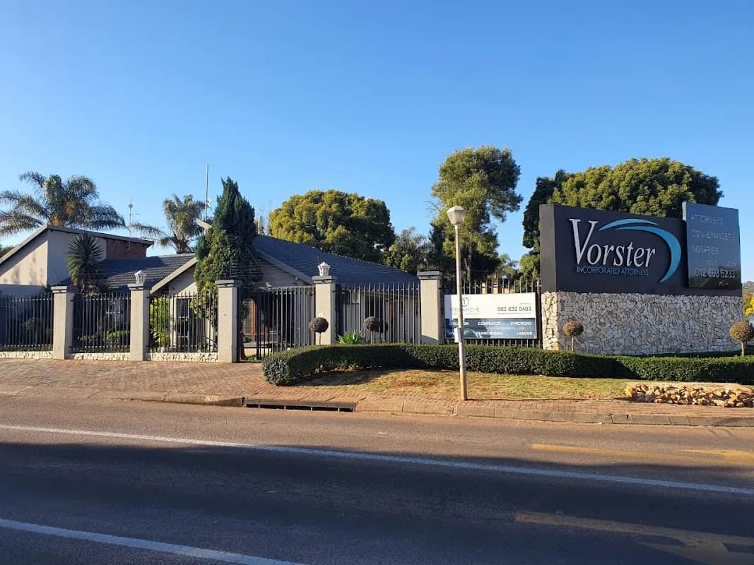 Vorster Incorporated Attorneys in Centurion