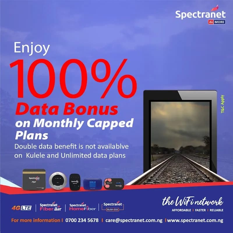 SPECTRANET 4G LTE in Broad Street