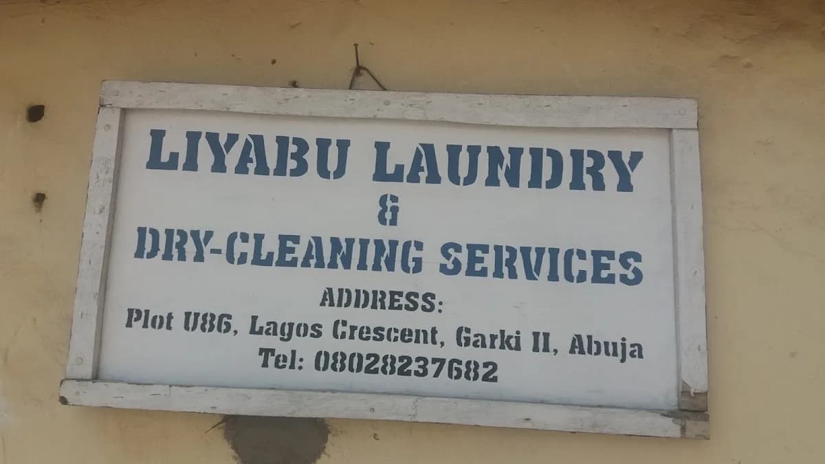 Liyabu Laundry & Dry-Cleaning Services in Garki Area 1