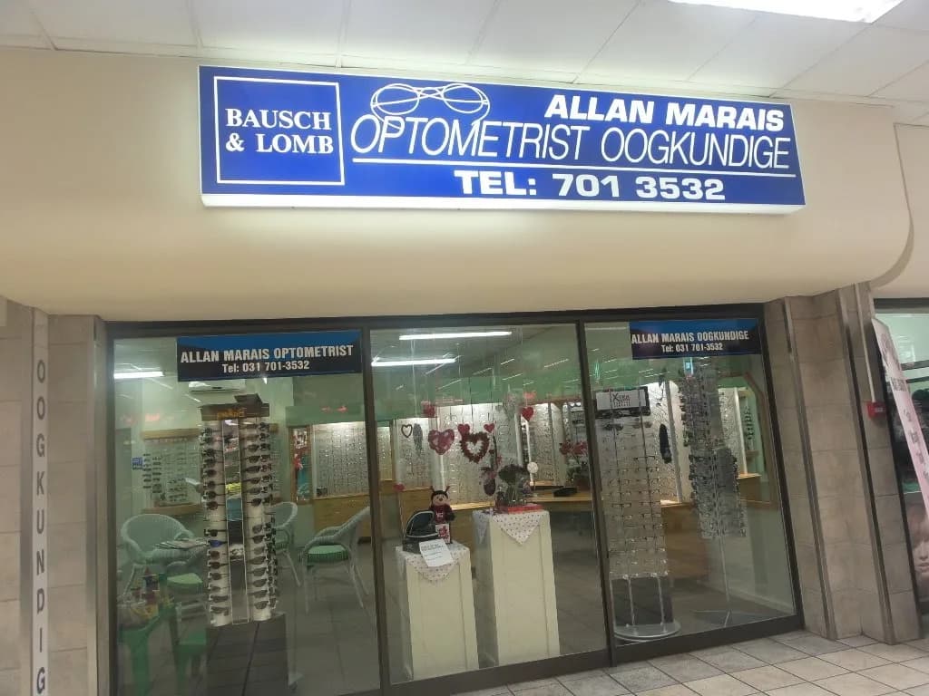 ALLAN MARAIS AND PARTNERS OPTOMETRISTS in Pinetown