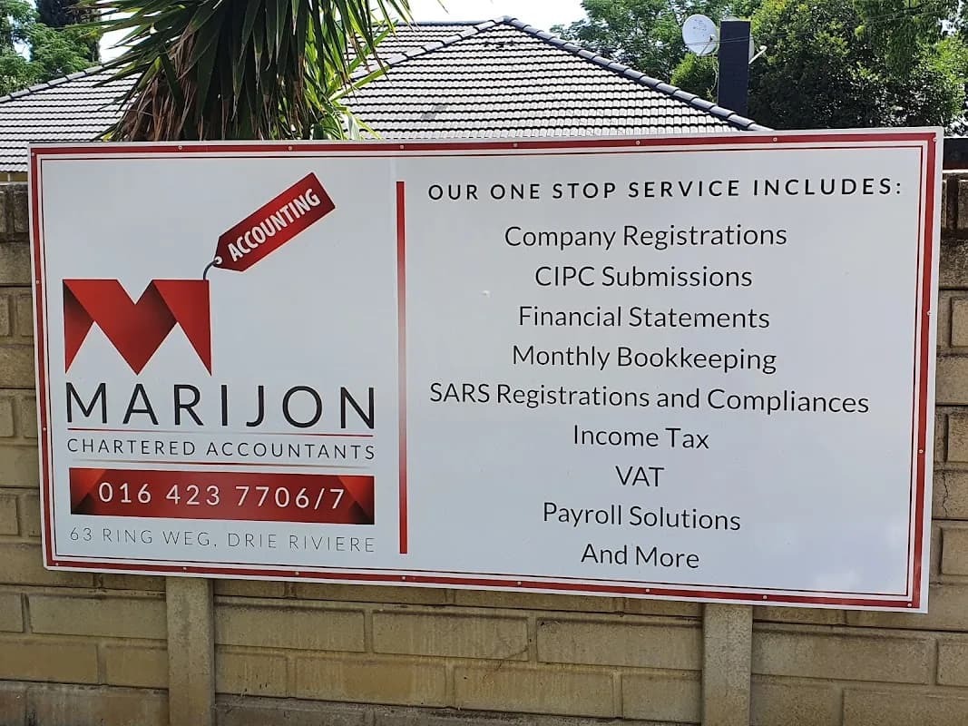 Marijon Chartered Accountants in Zamdela