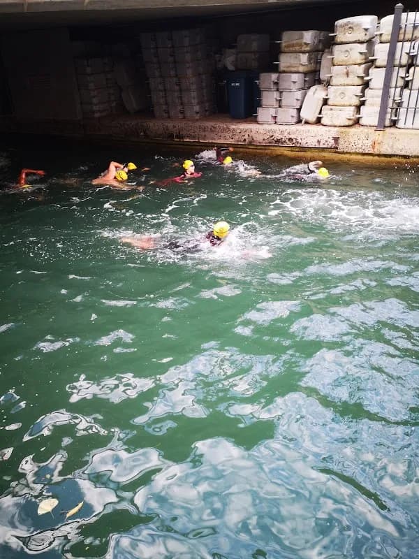 ATC Canal Swim start in V&A Waterfront