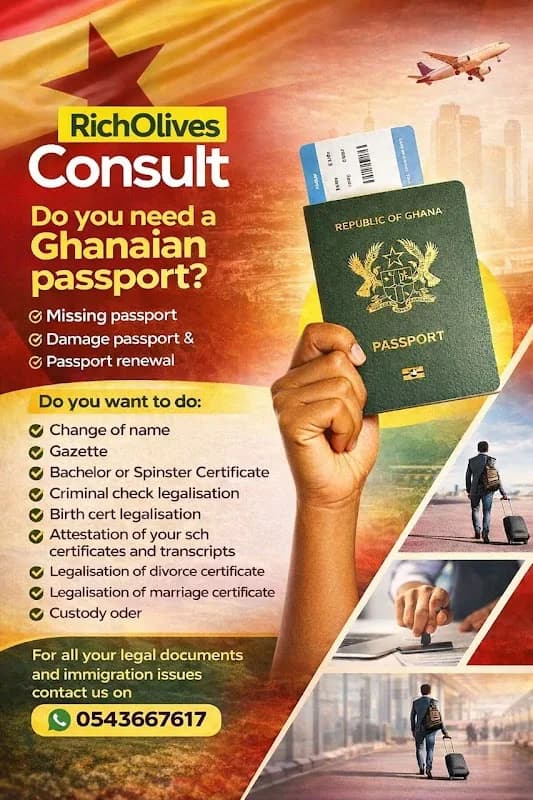 RichOlives Ventures and Consults in Amasaman