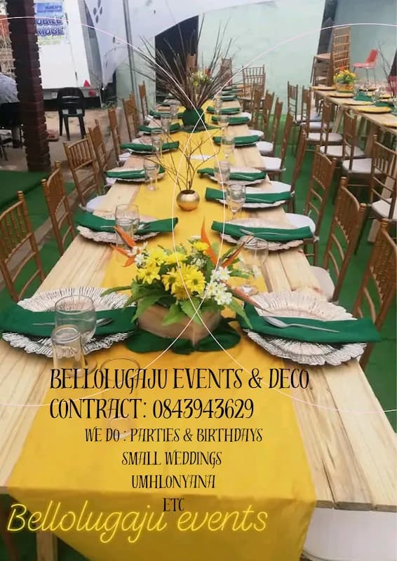 Bellolugaju events and decor company in Northdale