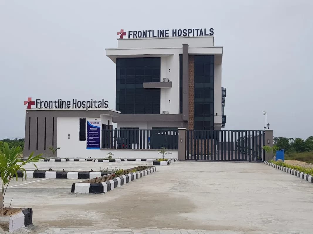 Frontline Hospital in Eleko Junction