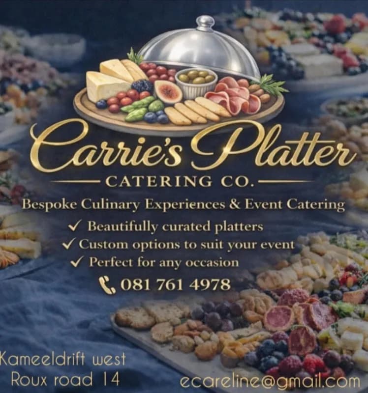 Carrie's Platters Catering in Broederstroom