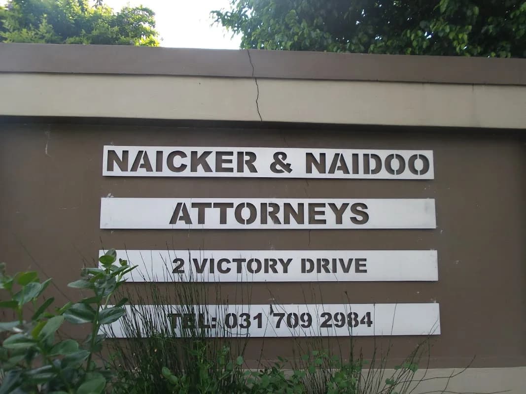 Naicker & Naidoo Attorneys in Pinetown