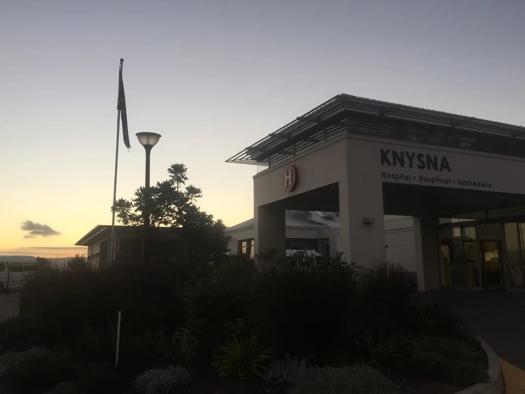Knysna Provincial Hospital in Knysna CBD