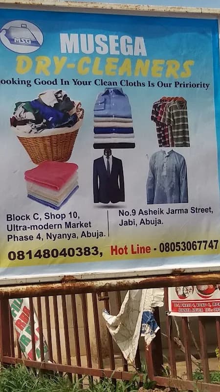 Musega Dry-Cleaners in Garki Area 11