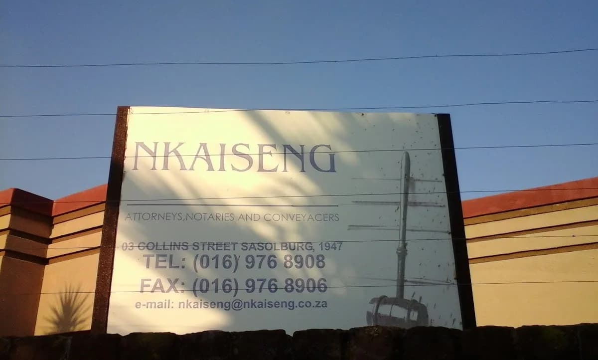 Nkaiseng in Sasolburg CBD
