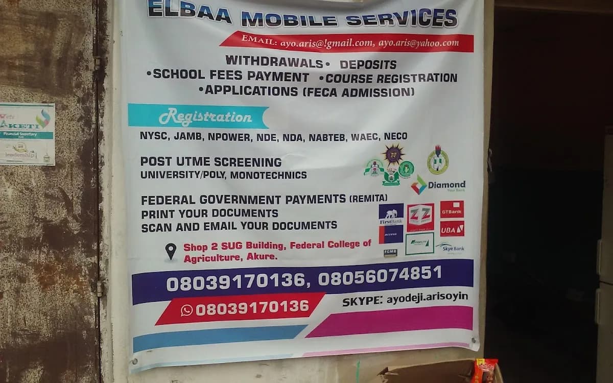 ELBAA Online, Business, Mobile Banking & Educational Services in Alagbaka