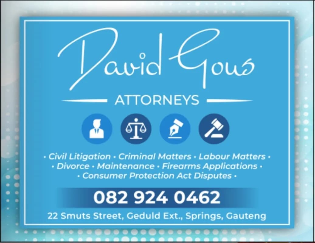 David Gous Attorneys in Springs
