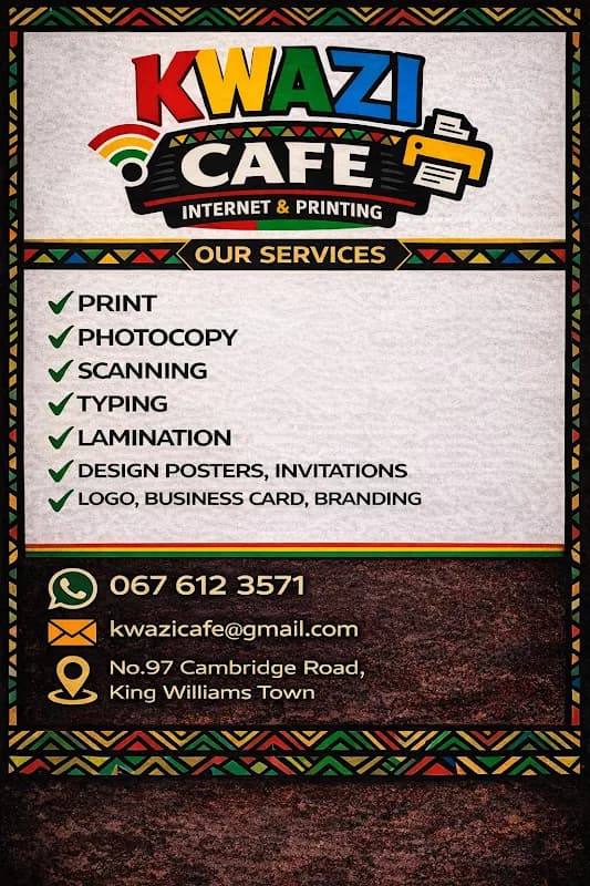 Kwazi Cafe in Cambridge East