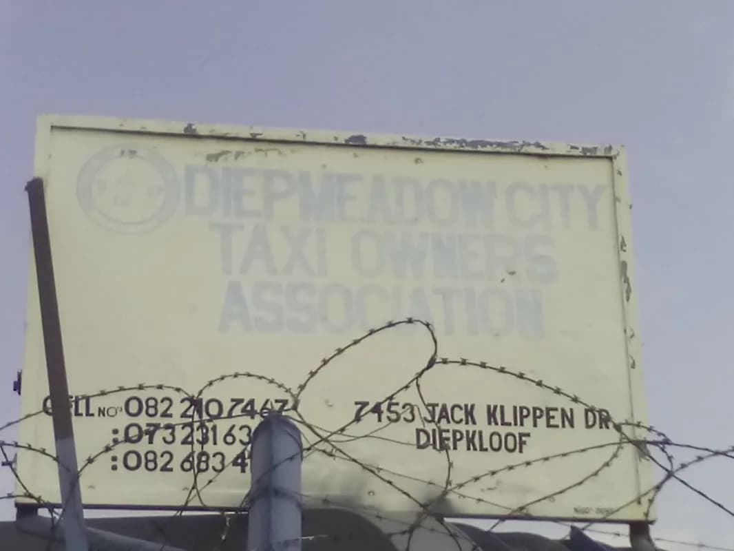 Diepmeadow City Taxi Owners Association in Diepkloof