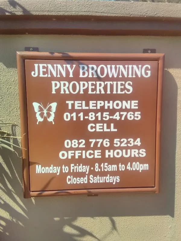 JENNY BROWNING PROPERTIES. in Springs