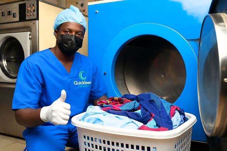 QUICKLEEN DRY CLEANERS ABUJA in Central Business District