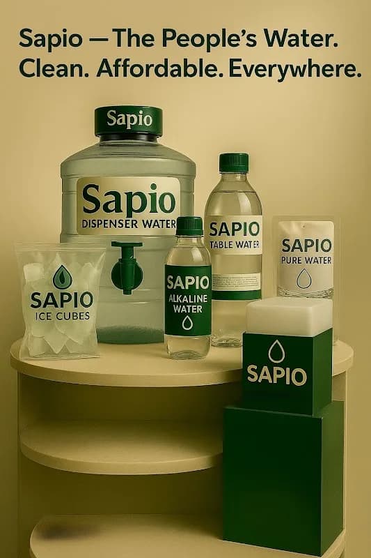 Sapio water in Kagini