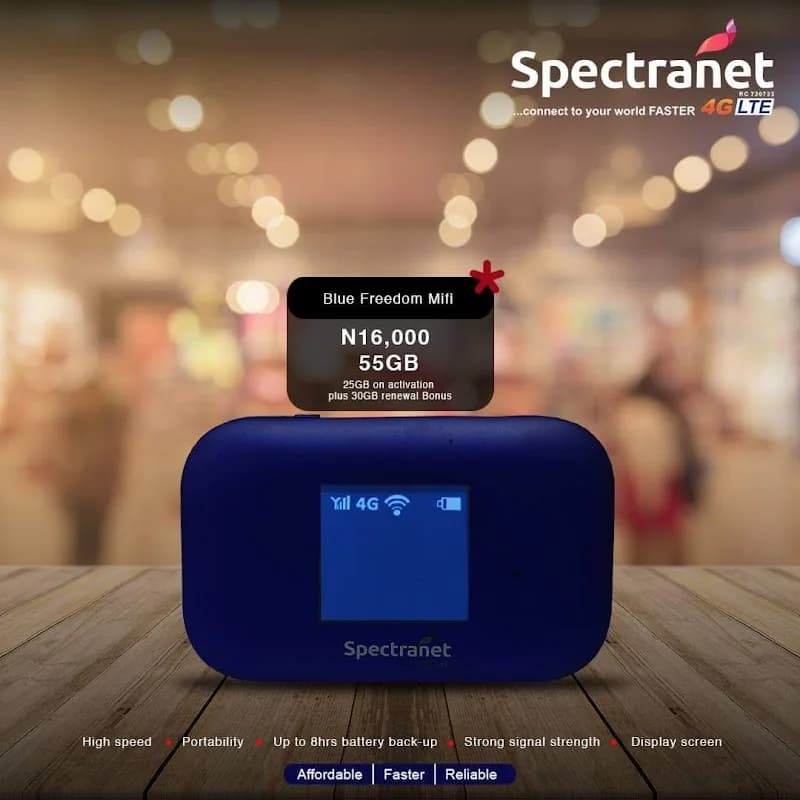 Spectranet 4G LTE in Ajegunle