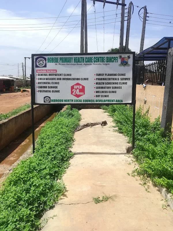 Agbede Primary Health Care Center in Ikorodu