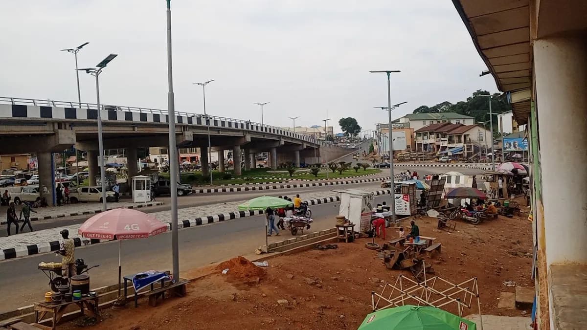 Ganaja Junction Bridge, Lokoja in Ganaja