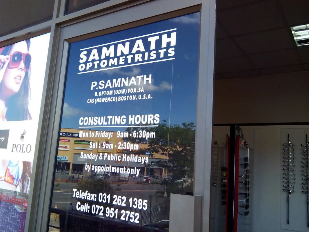 Samnath Optometrists in Hillcrest