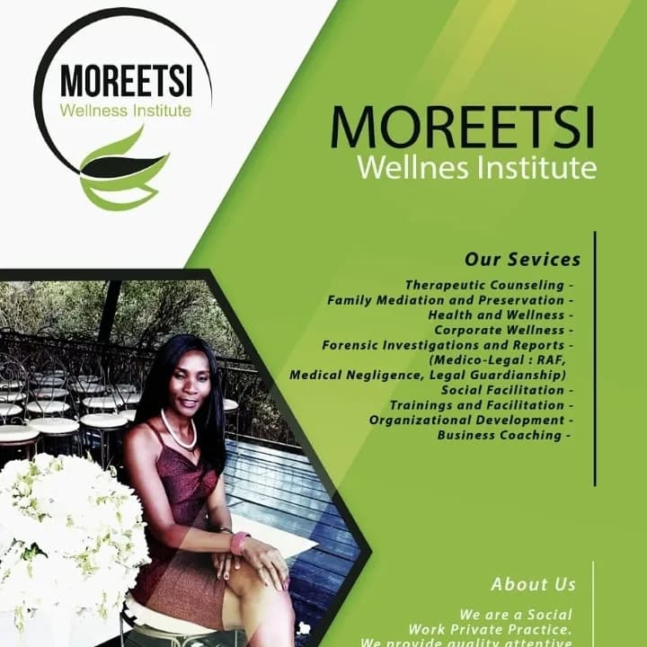 Moreetsi Wellness Institute in Krugersdorp CBD