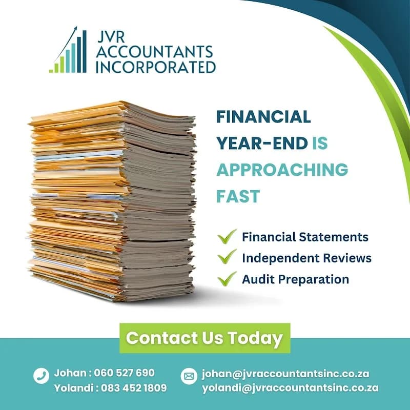 JVR Accountants Inc in Sasolburg CBD