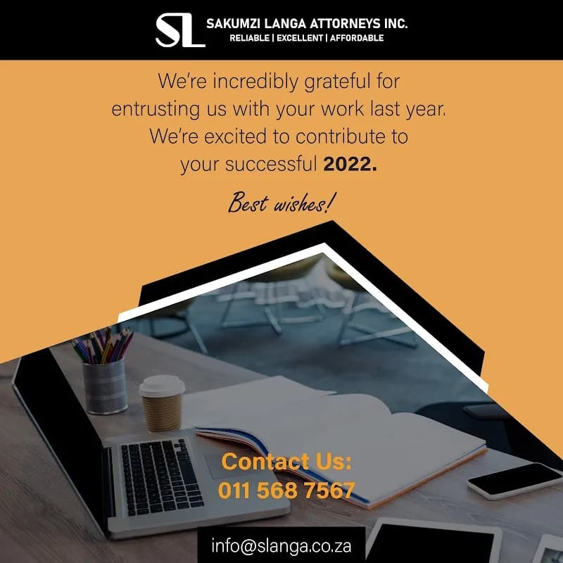 Sakumzi Langa Attorneys Inc. in Paulshof