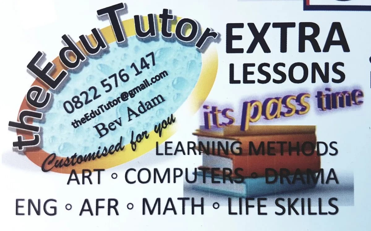 The Edu-Tutor (Extra Math, English, Afrikaans, & Learning) in Flamwood