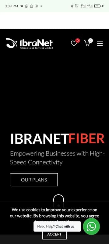 IbraNet Fiber in Ibeju